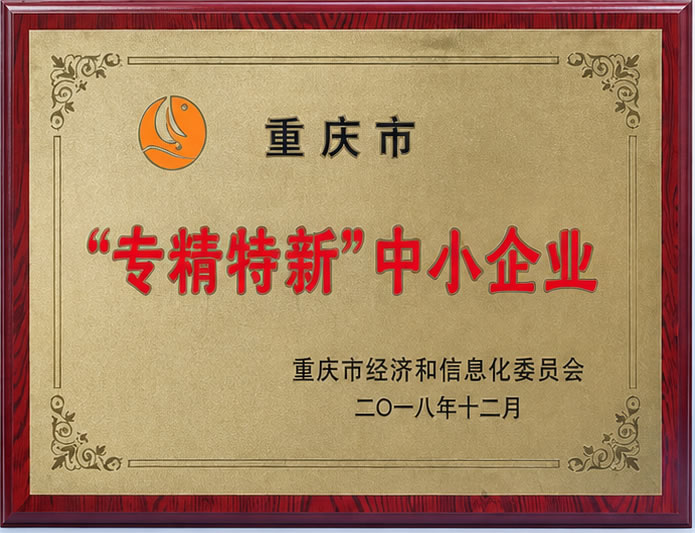 重庆市“专精特新”中小企业